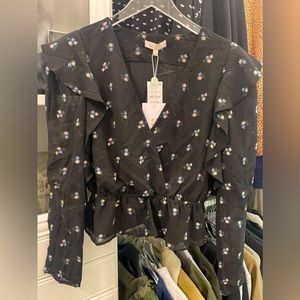 Wayf floral blouse